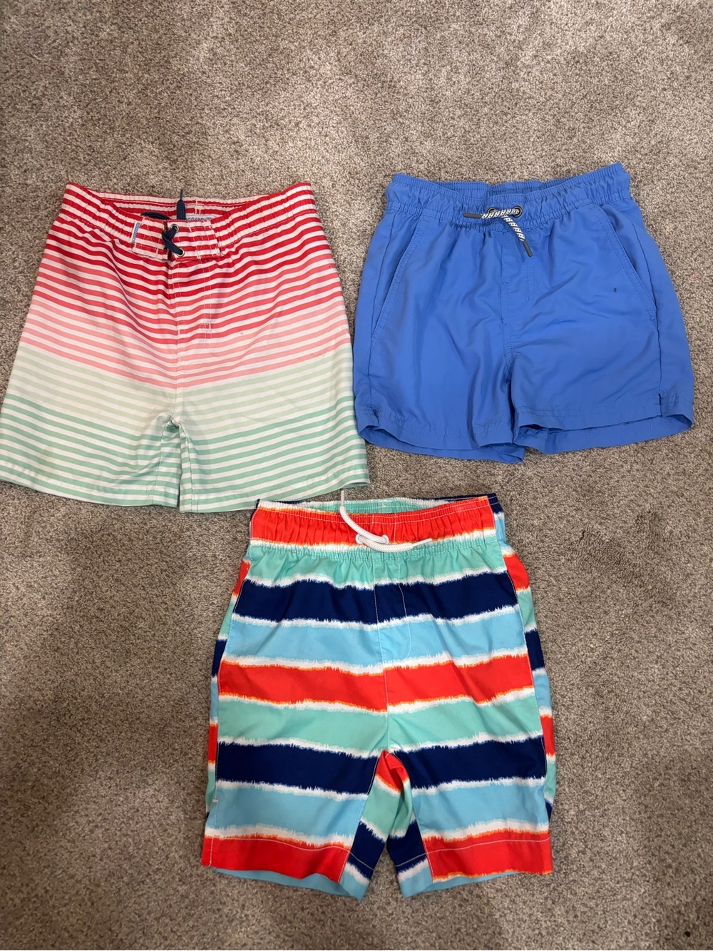 Lot of 6-7 Boy’s Bathing Suit Trunks swim shorts Beachy swim
